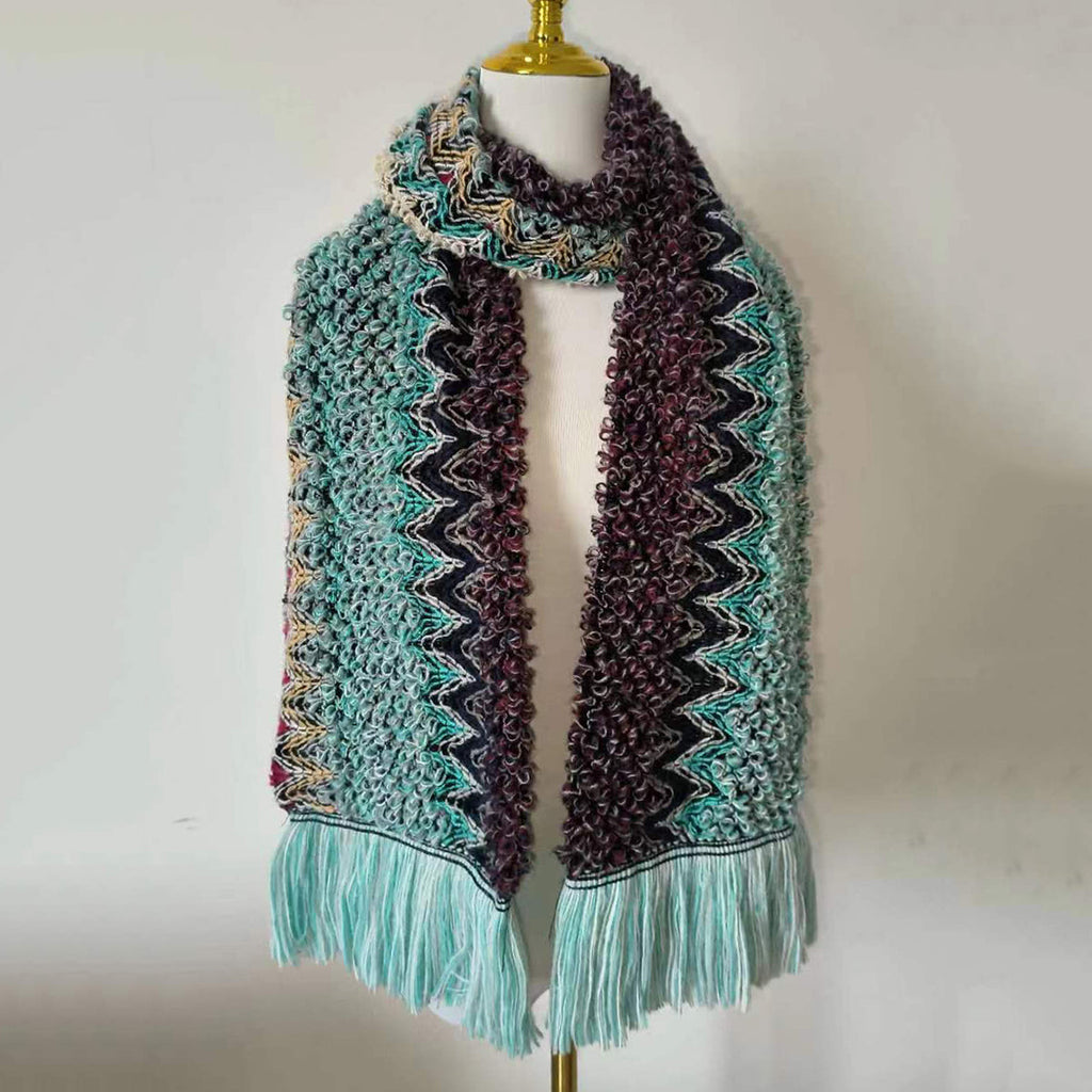 Vintage Soft Warm Retro Comfy Shawl elevenforest