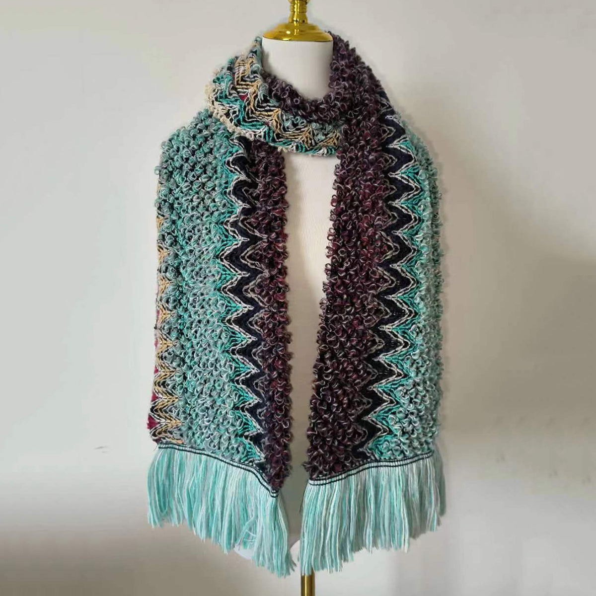 Vintage Soft Warm Retro Comfy Shawl elevenforest