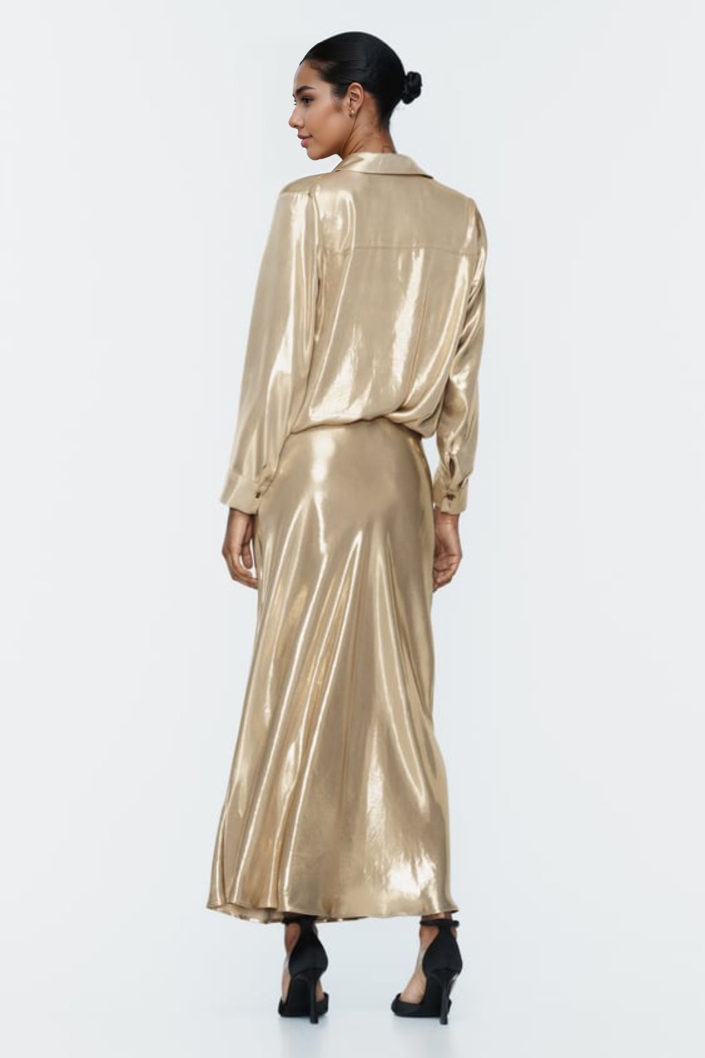 Hedda Shimmering Metallic Set