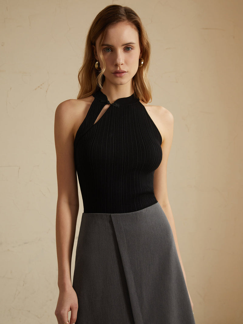 Button Sweater Vest