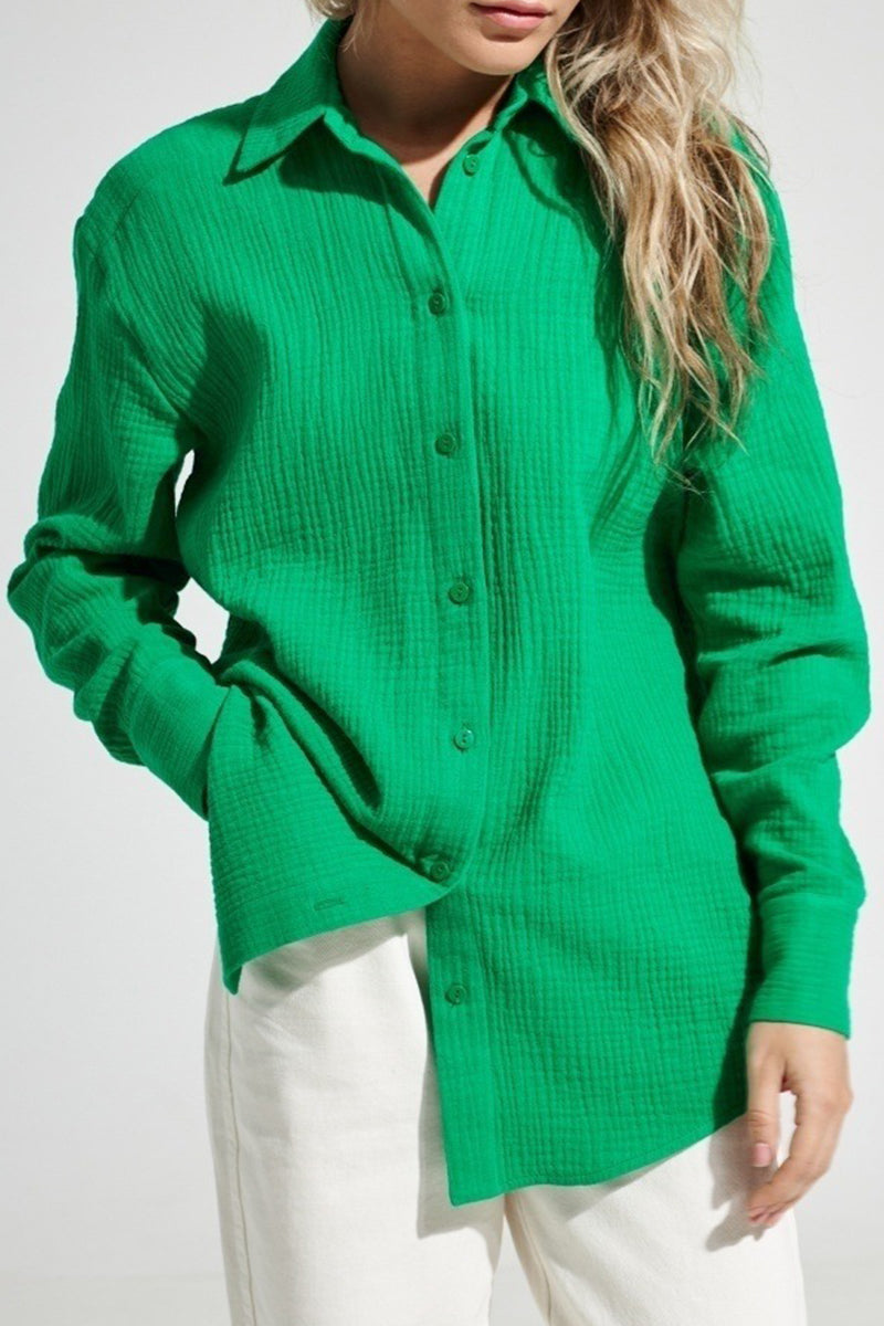 Turndown Collar Tops