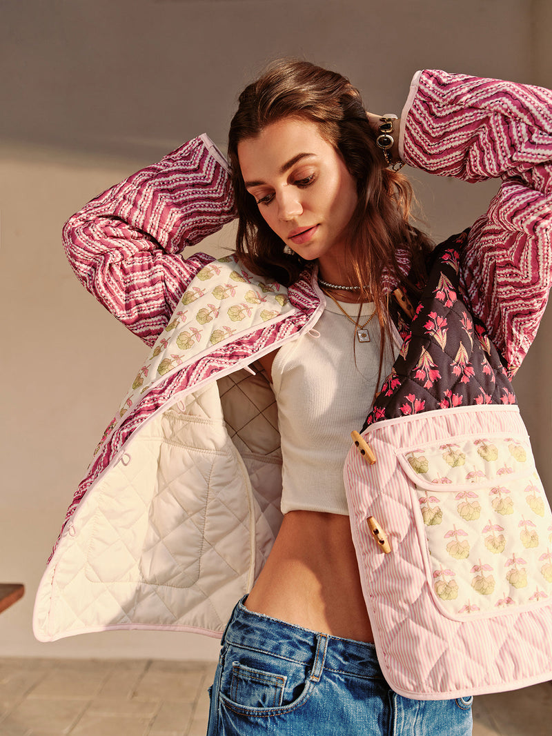 Boheme Printed Winter Coat