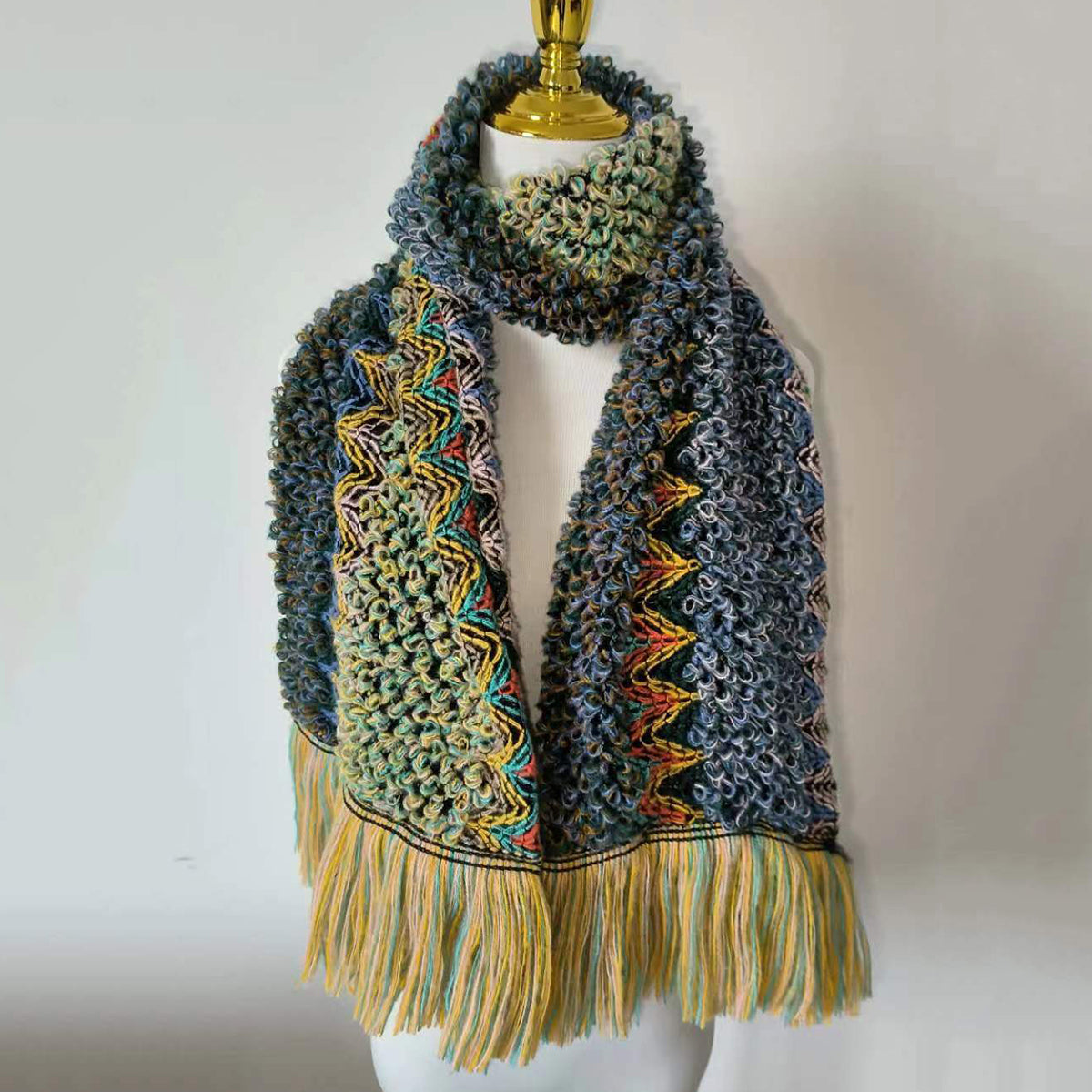 Vintage Soft Warm Retro Comfy Shawl elevenforest