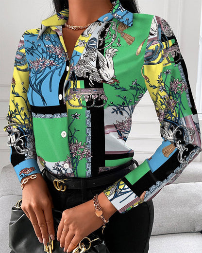 Single Breasted Cardigan Shirt – Top Shirt for Spring Autumn Long Sleeve