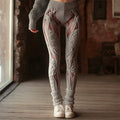 Halloween Muscle Anatomy Art Women's Knit Leggings artswardrobe