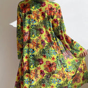 KS | 3-piece floral bikini with cover-up