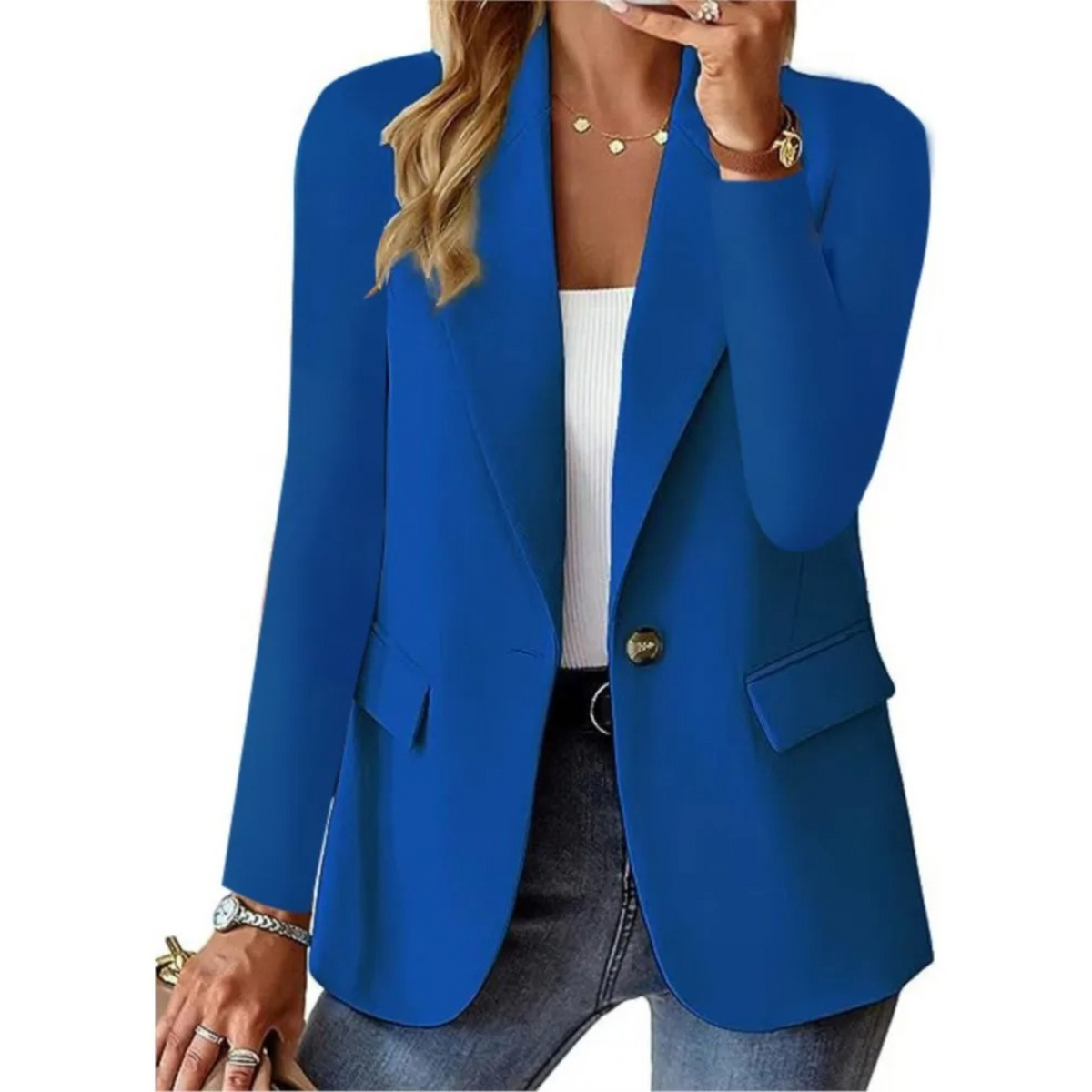 JO | Casual long-sleeved women's blazer
