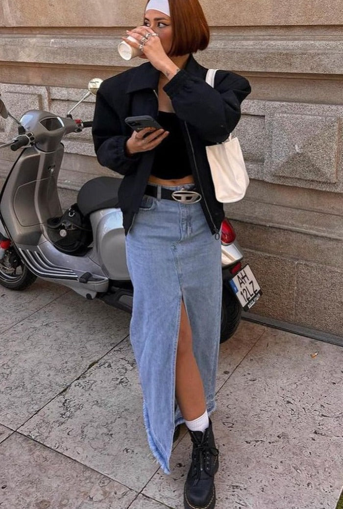Denim Skirt