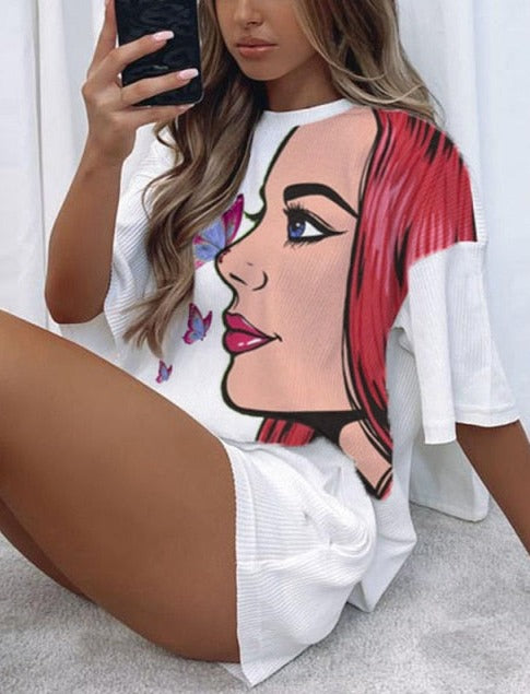 Milena T-shirt & Shorts Set