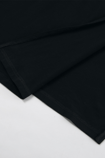 Street Pocket O Neck Vest Dresses