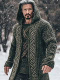 Celtic Myth Men's Hooded Cardigan elevenforest