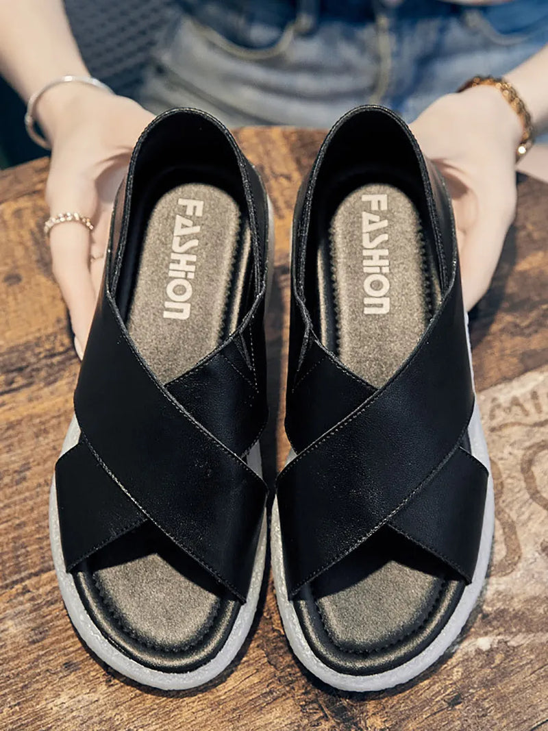 Subtly Elegant Sandals with a Refined Vintage Look