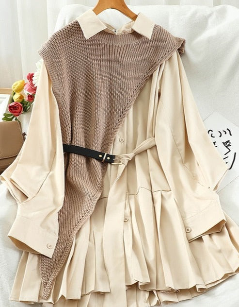Elvira Knit Vest Dress
