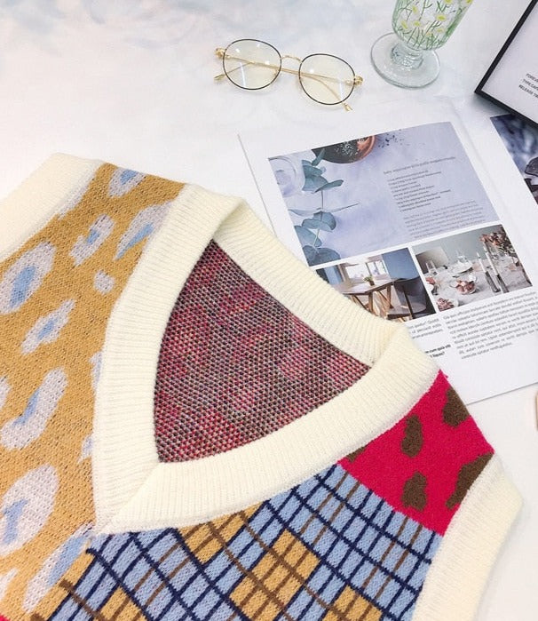 Katty Colorblock Vest