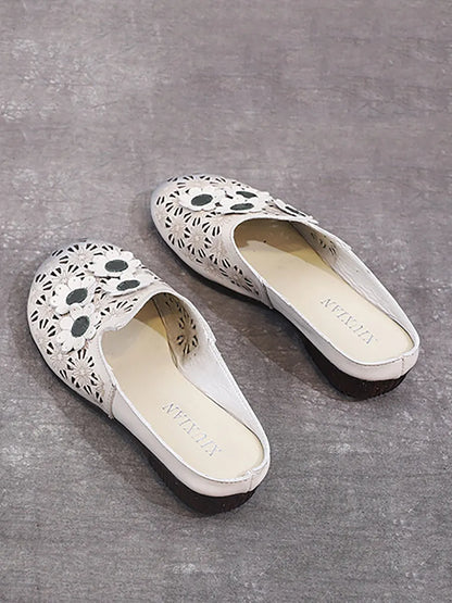 Subtly Elegant Slippers with a Refined Vintage Look