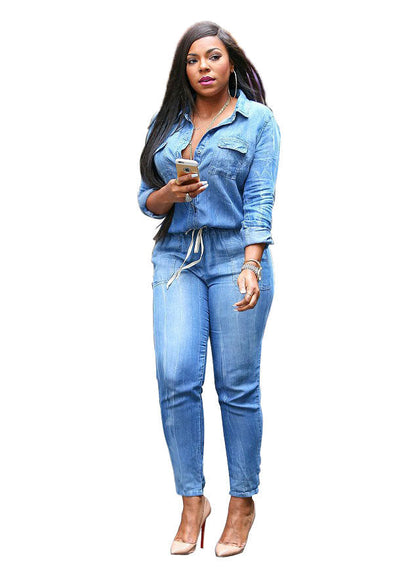 Tie Jeans Slim Fit Jumpsuit