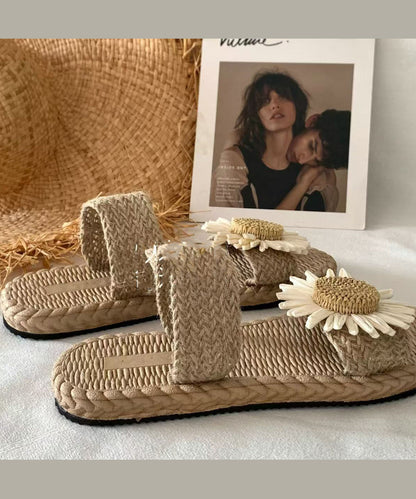 Subtly Elegant Slippers with a Refined Vintage Look