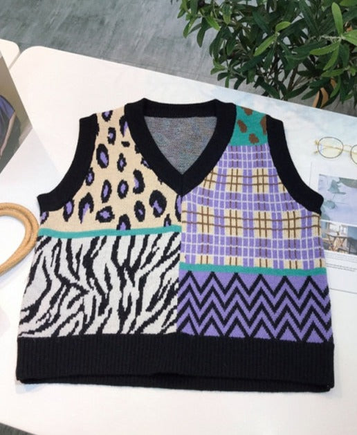 Katty Colorblock Vest