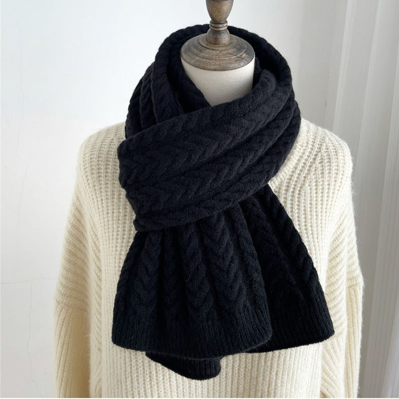 Vintage Cross Knit Soft Warm Retro Comfy Shawl elevenforest