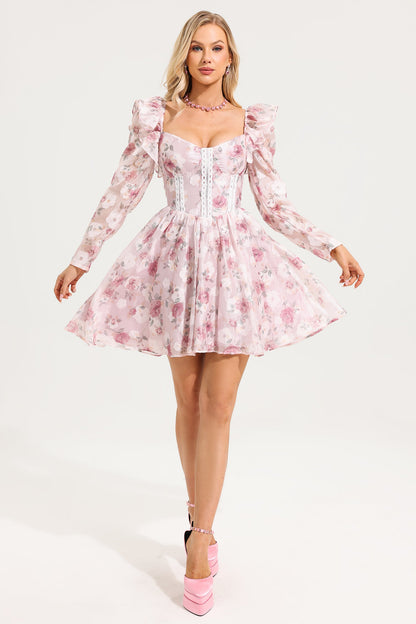 Long Sleeve Mini Dress