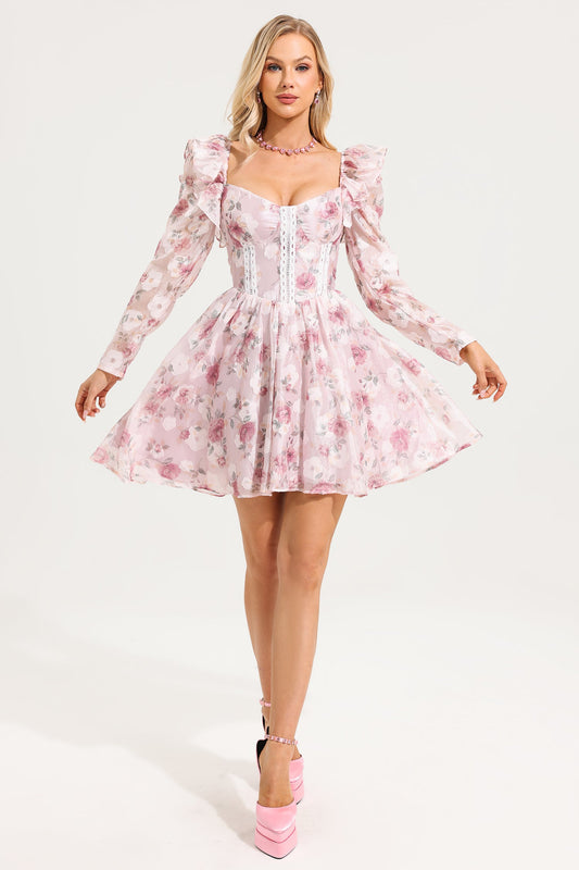 Long Sleeve Mini Dress