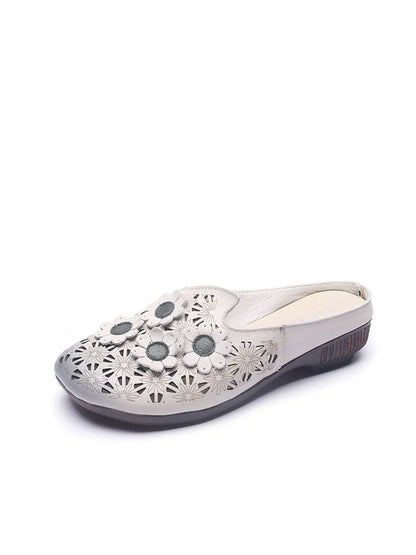 Subtly Elegant Slippers with a Refined Vintage Look