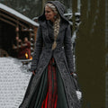 Women's Vintage Viking Celtic Pattern Art Cozy Long Cardigan artswardrobe