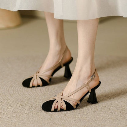 Subtly Elegant Heels with a Refined Vintage Look