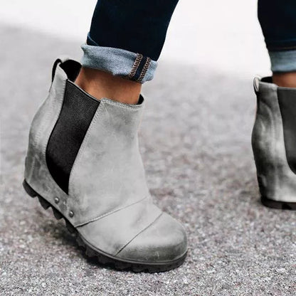 Wedge Ankle Booties