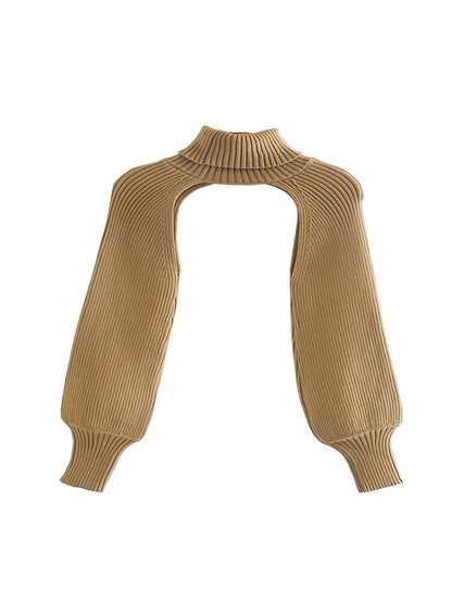 Neue Frauen Rollkragen Kragen Langarm Stricken Pullover Femme Design Pullover High Street Damen Tops