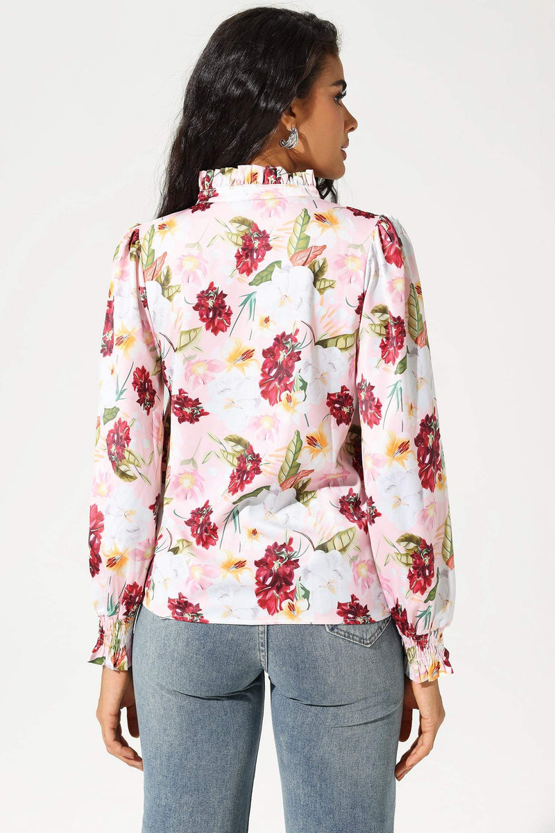 Long Sleeve V-neck Top