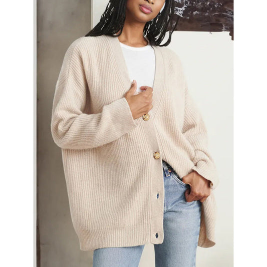 Popular Color Cardigan Sweater Coat Top