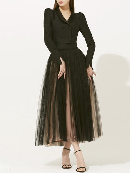 Leisa Top & Mesh Skirt