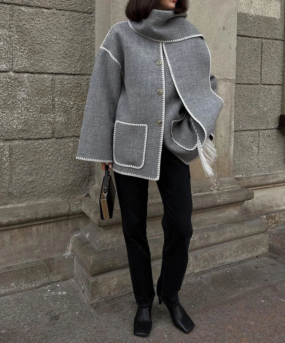 JO | Timeless tassel coat for women