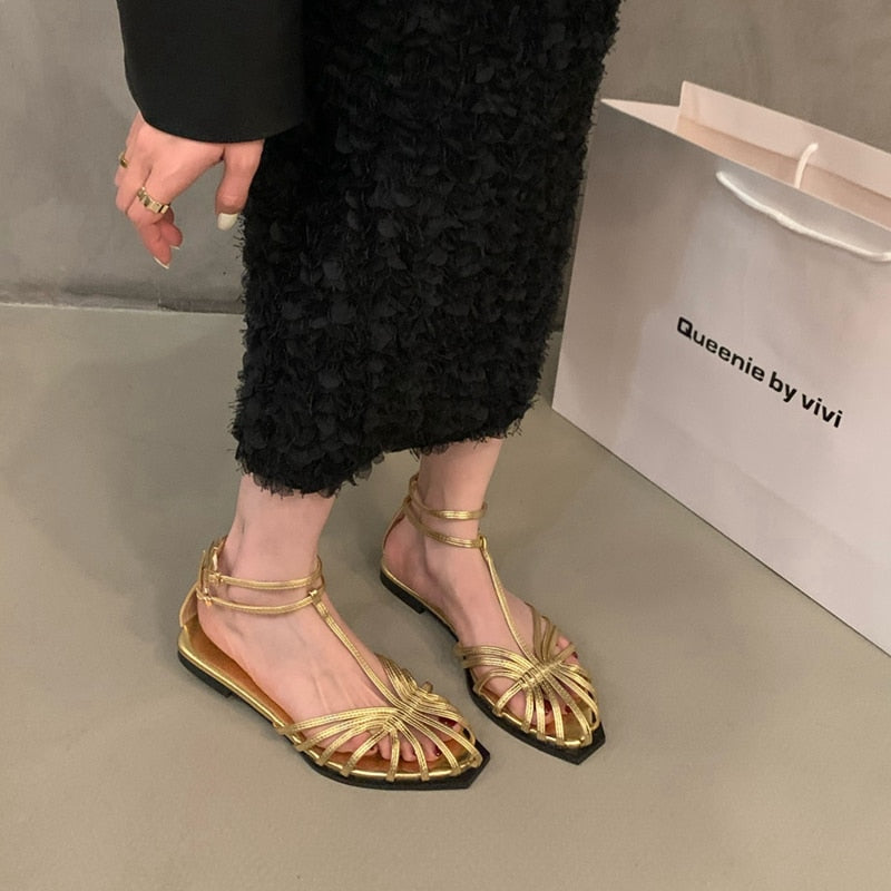 Yasmin Flat Sandals