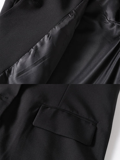 Asymmetric Color Buttoned Vest Top
