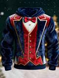 Comstylish Christmas Two-piece Set Design Men's Flannel Sweatshirt
