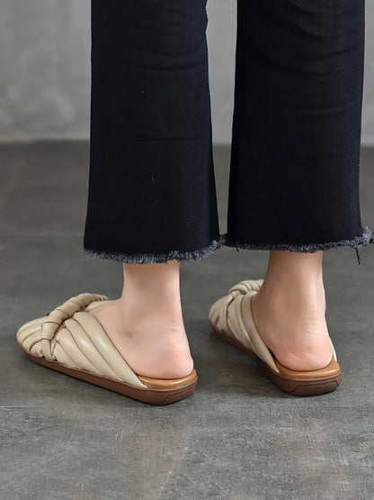 Sophisticated Slippers with a Clean Classic Look