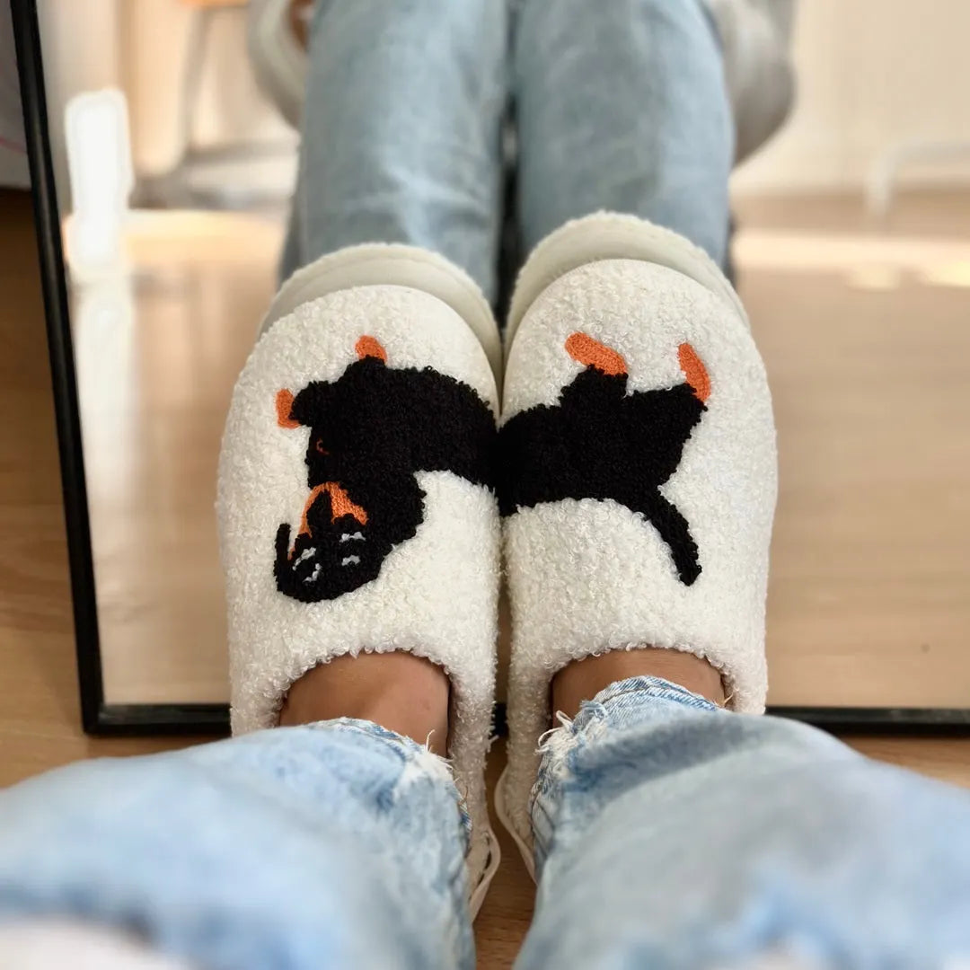 Classic Vintage Slippers with a Flattering Fit