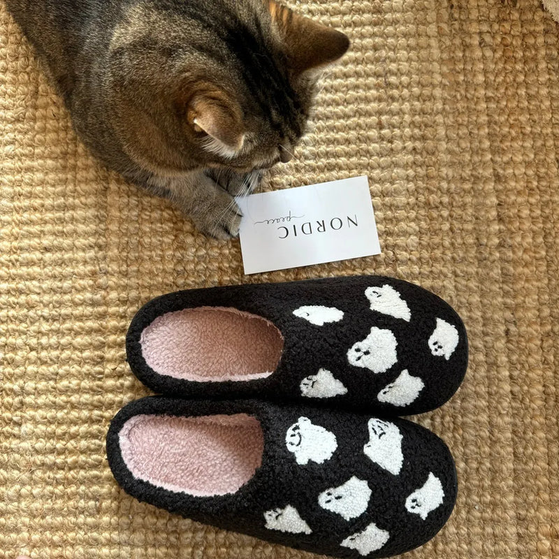 Subtly Elegant Slippers with a Refined Vintage Look
