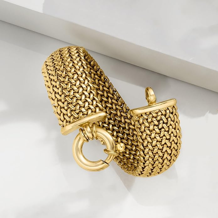 Italian Gold Weave Bracelet