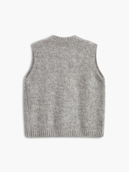 Wool-blend Soft Sweater Vest