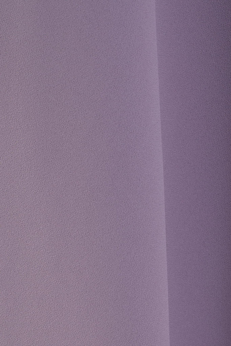 V-neck Lantern Sleeve Midi Dress