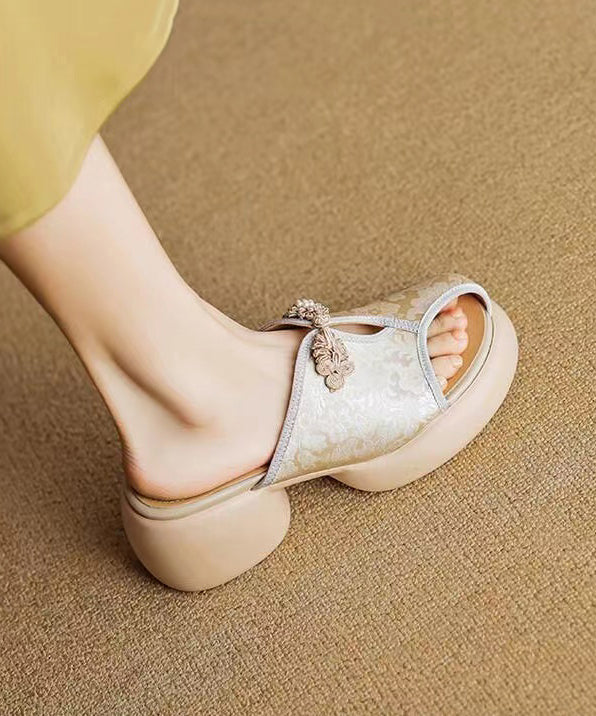Sophisticated Sandals with a Clean Classic Look