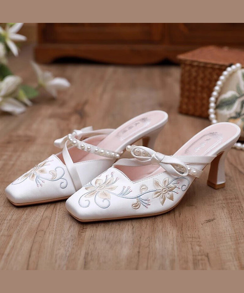 Classic Vintage Slippers with a Flattering Fit