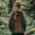 Vintage Celtic Gradient Chunky Hooded Cardigan elevenforest