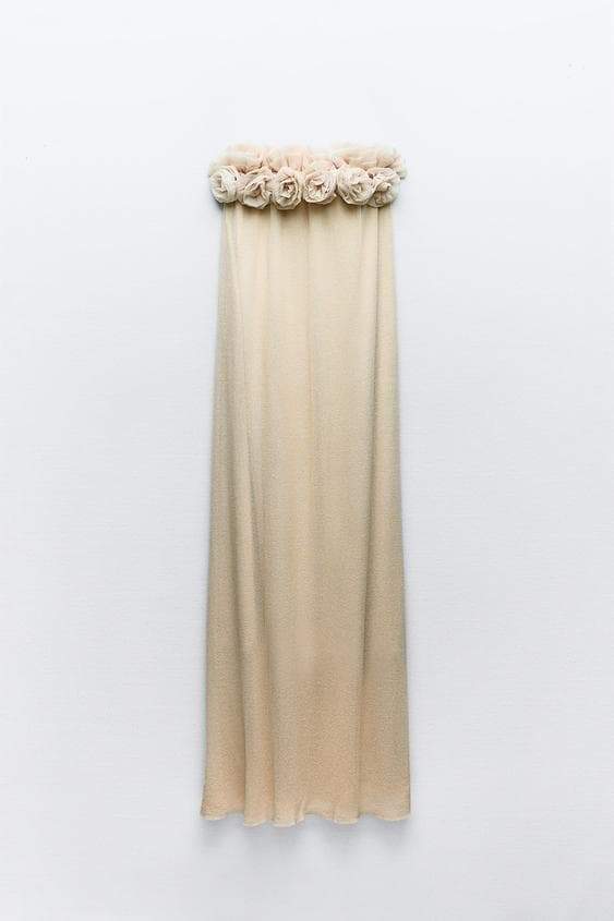 Alva Knit Strapless Maxi Dress