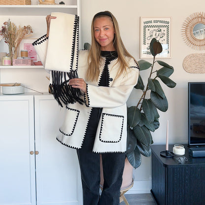 Nordic Coat With Scarf