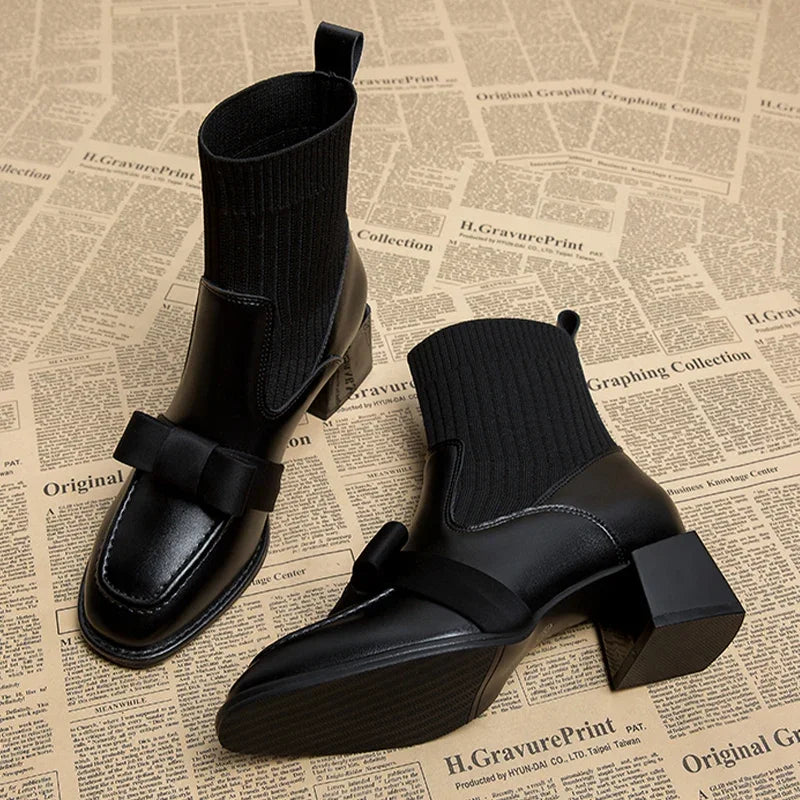 Grace Bow Boots