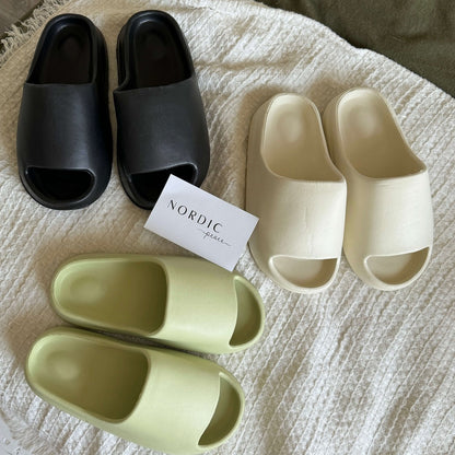 Nordic Rubber Slides Sandals for